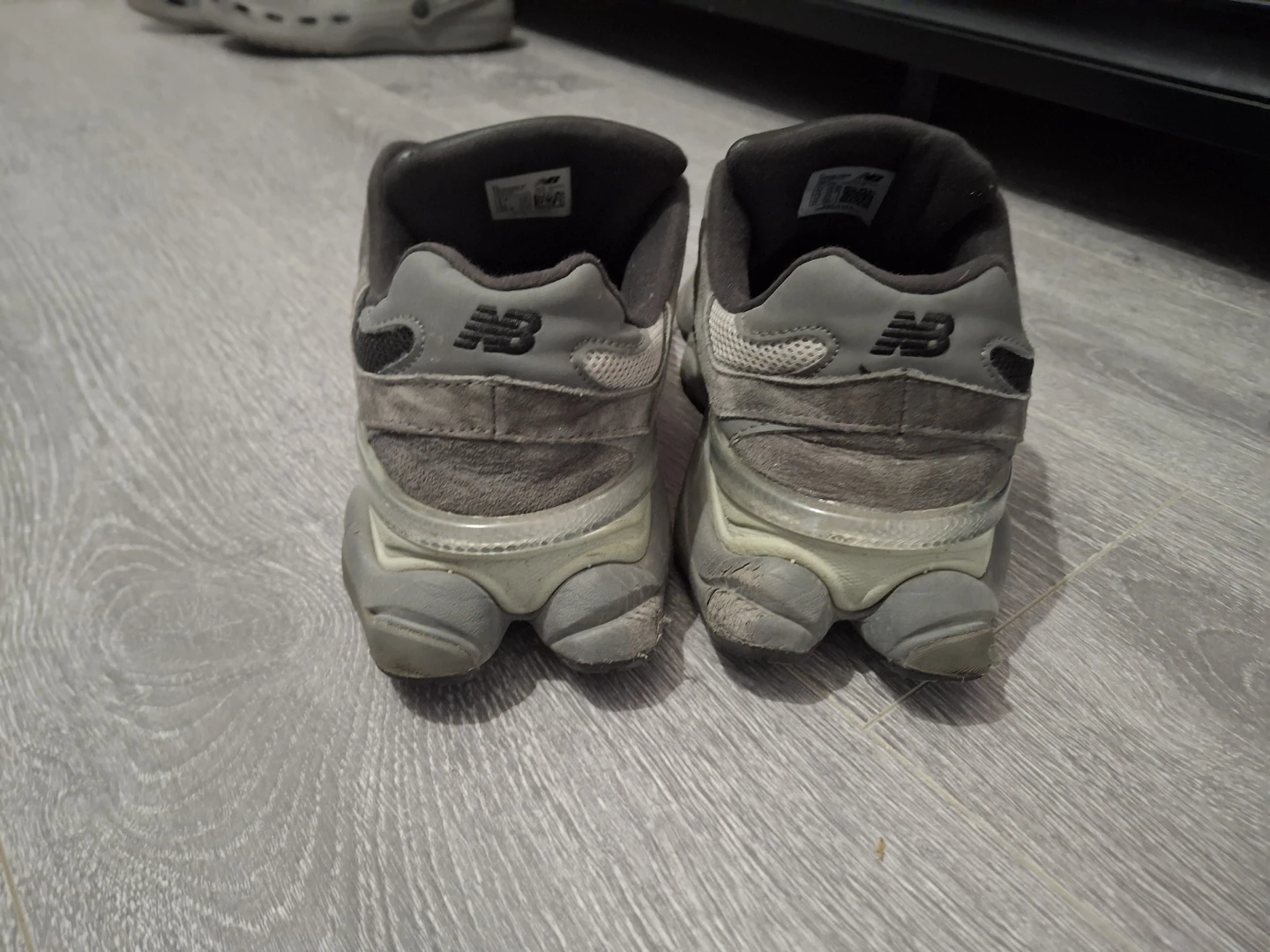 New Balance 9060 Black/Grey Sneakers - photo 3