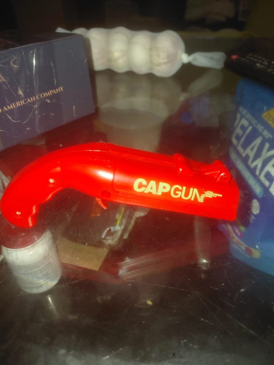 Red Cap Gun Toy