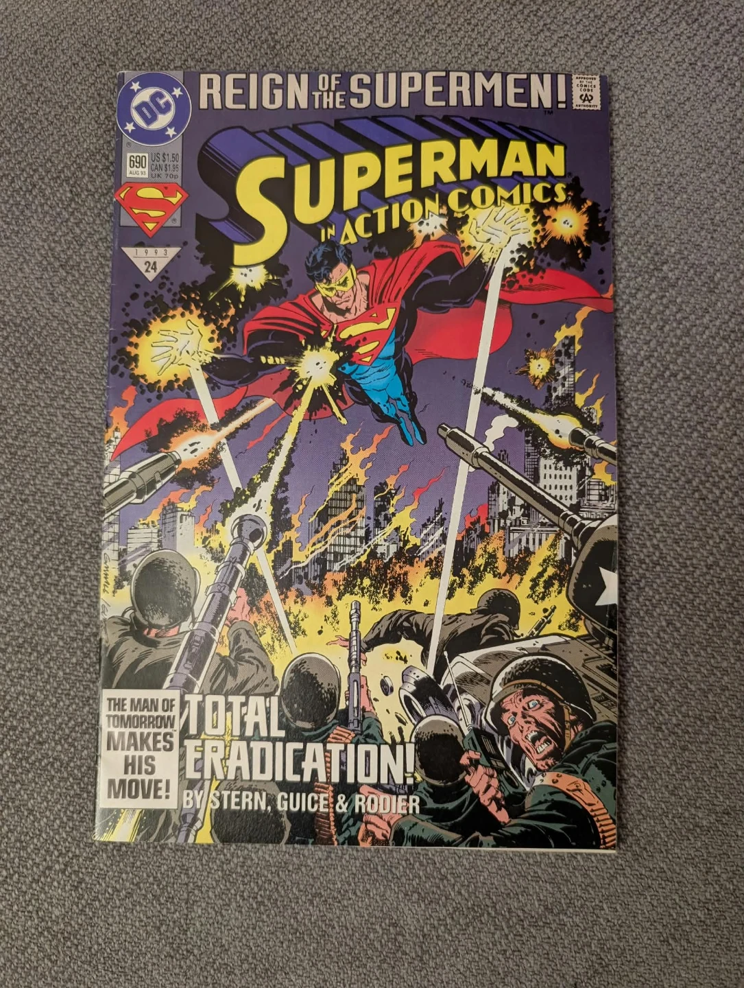 Superman Action Comics No. 690 🏈