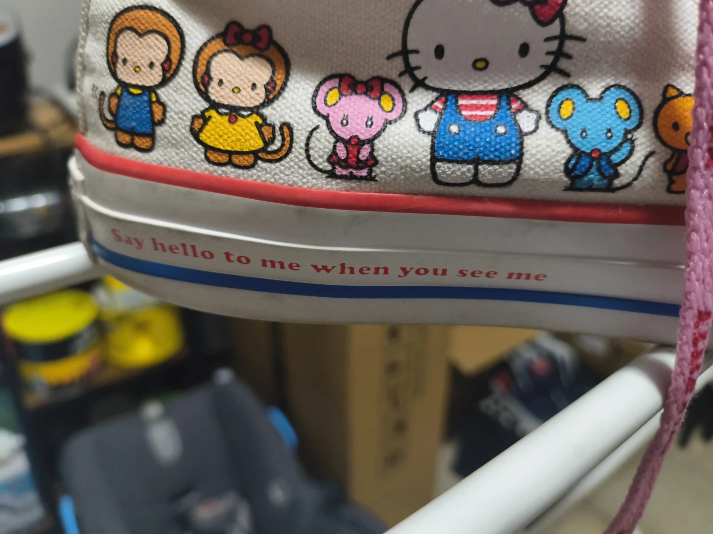 Converse Chuck Taylor All Star Hello Kitty High Top Sneakers - photo 2