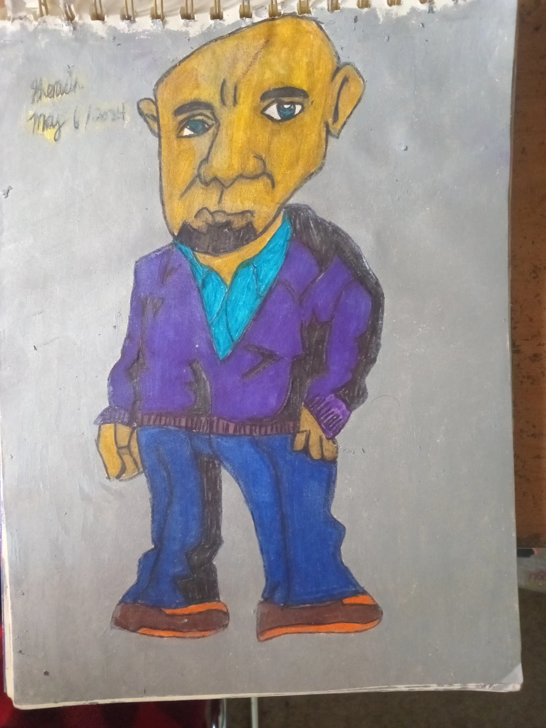 Simpson Character Drawing by Custom Artist Sherwin - photo 2