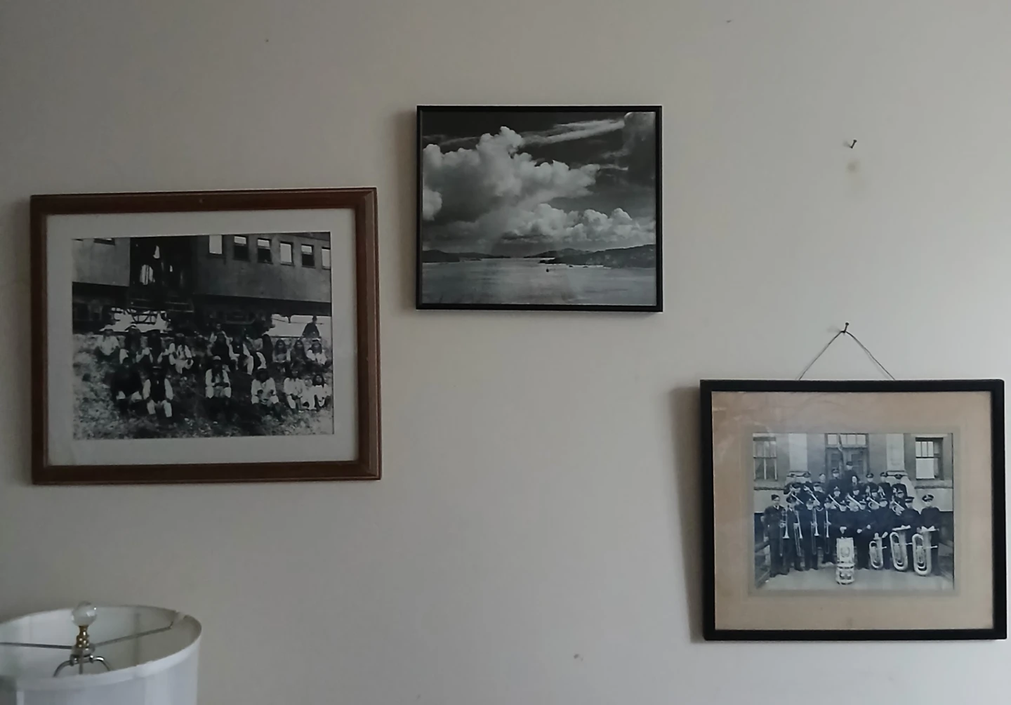 Three Vintage Framed Black and White Photographs