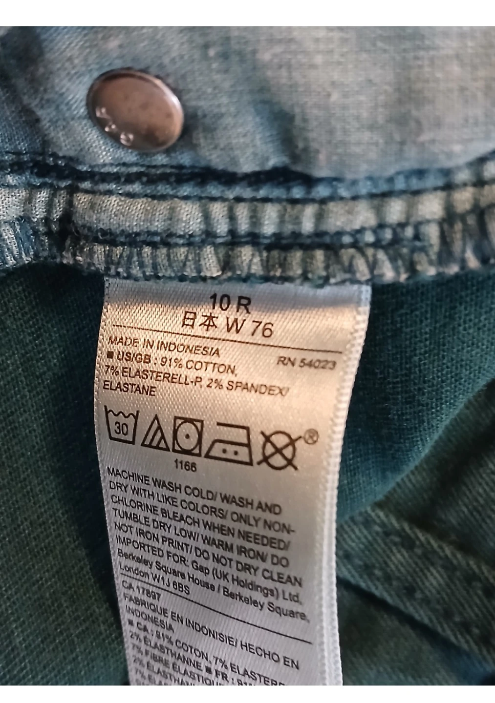 Gap Teal Pants Size 10R. It's available. - photo 2