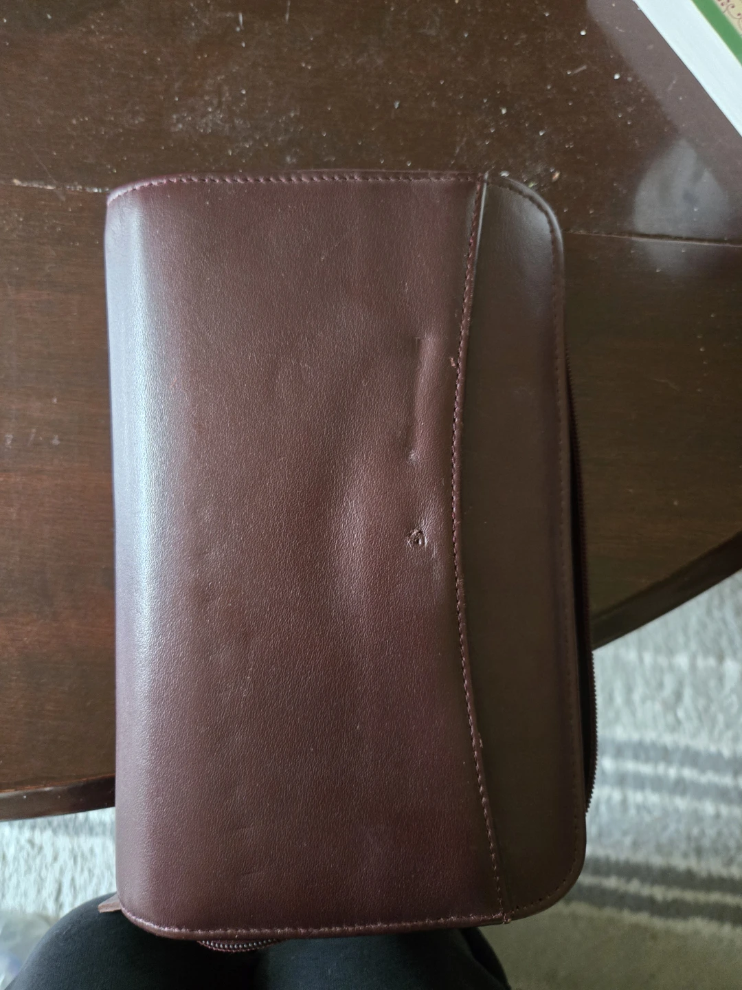 DayRunner Leather Personal Planner