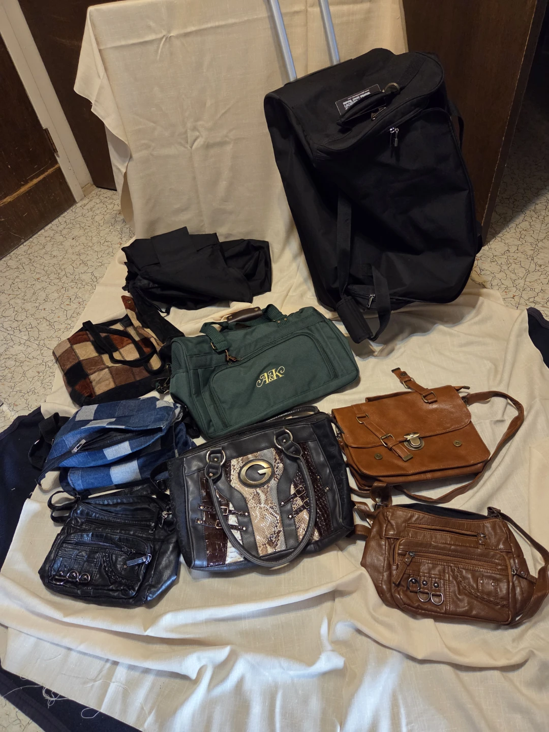 Assorted Handbags and Luggage