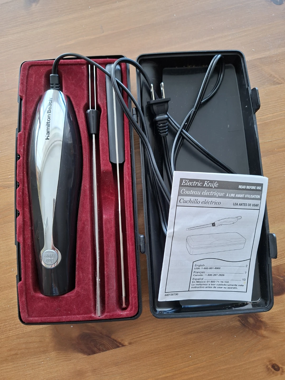 Hamilton Beach Electric Knife with Case - photo 2
