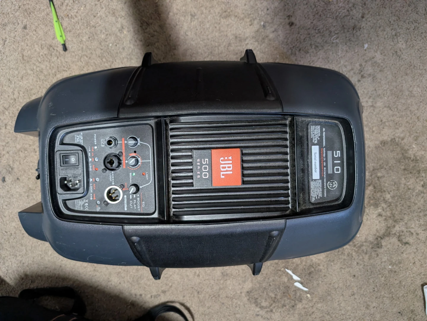 JBL EON 510 Powered Speaker - photo 3