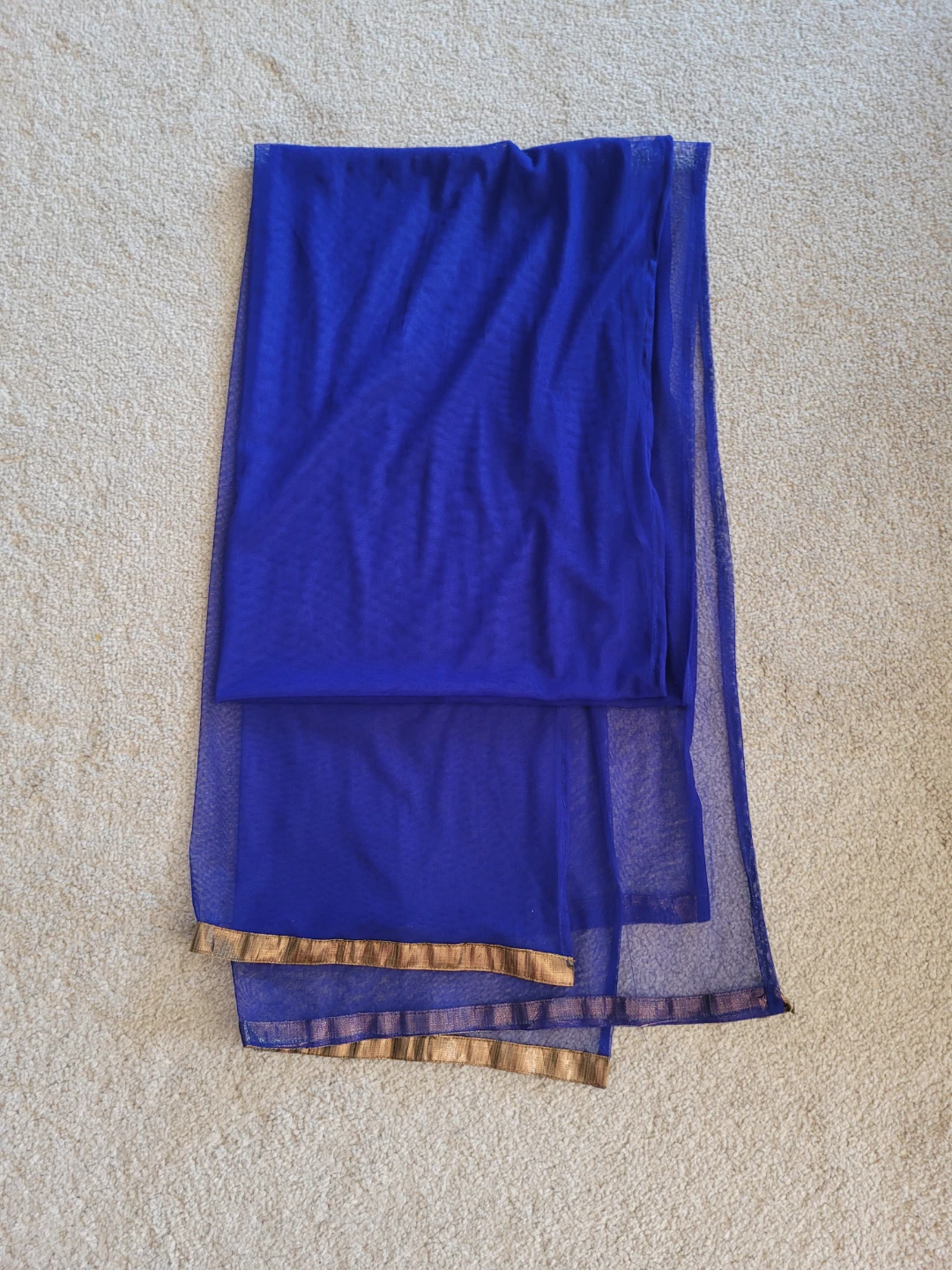 Royal Blue Anarkali Suit Set - photo 4