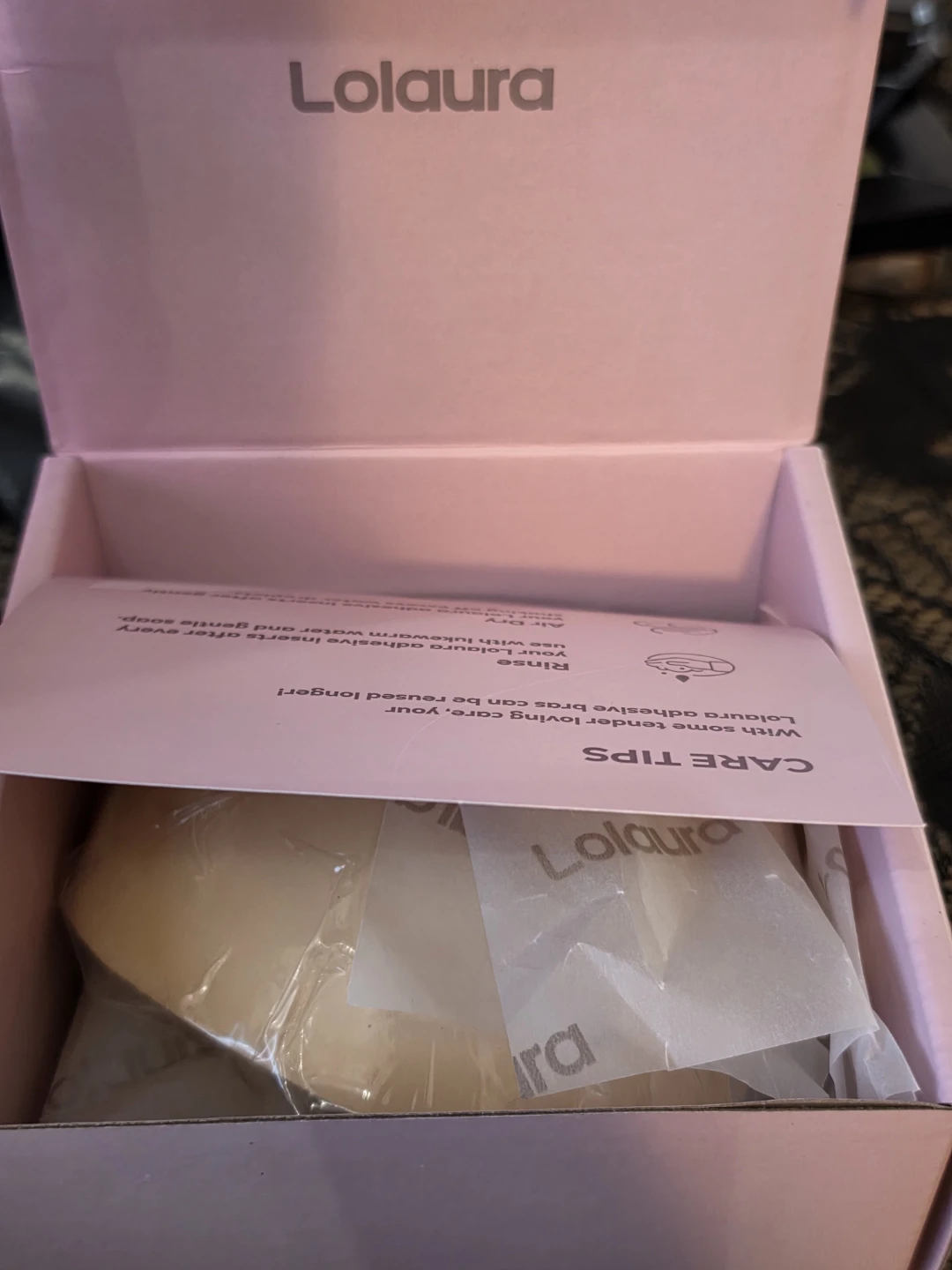 Lolaura Double Sided Sticky Bra Inserts