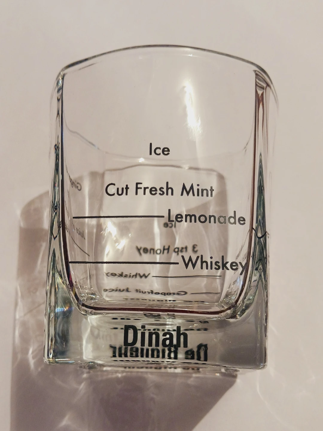New !! Whiskey Recipe Cocktail Glass - photo 3