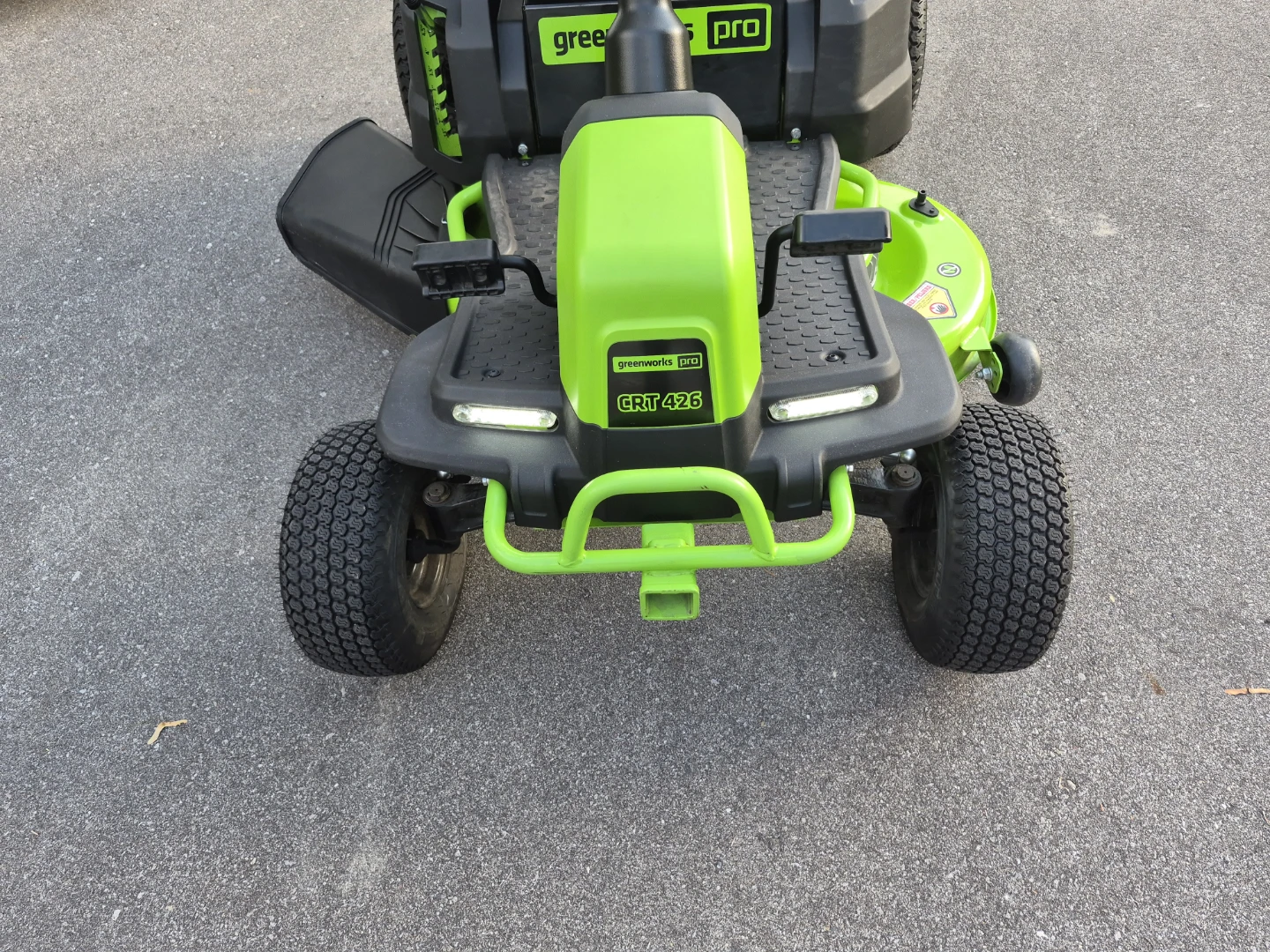 NEW Greenworks 42" Electric Riding Mower - photo 3