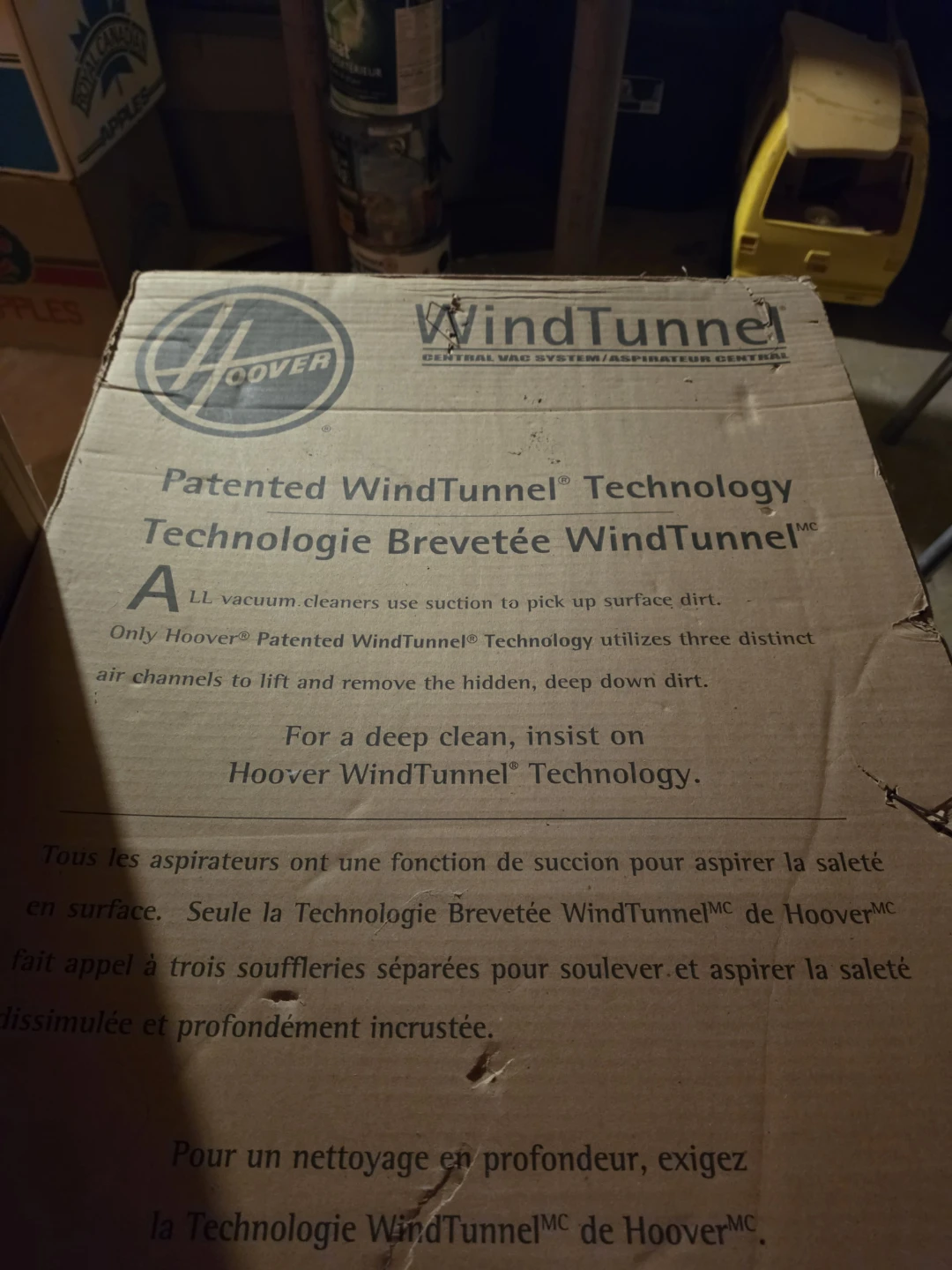 Hoover WindTunnel Central Vacuum System