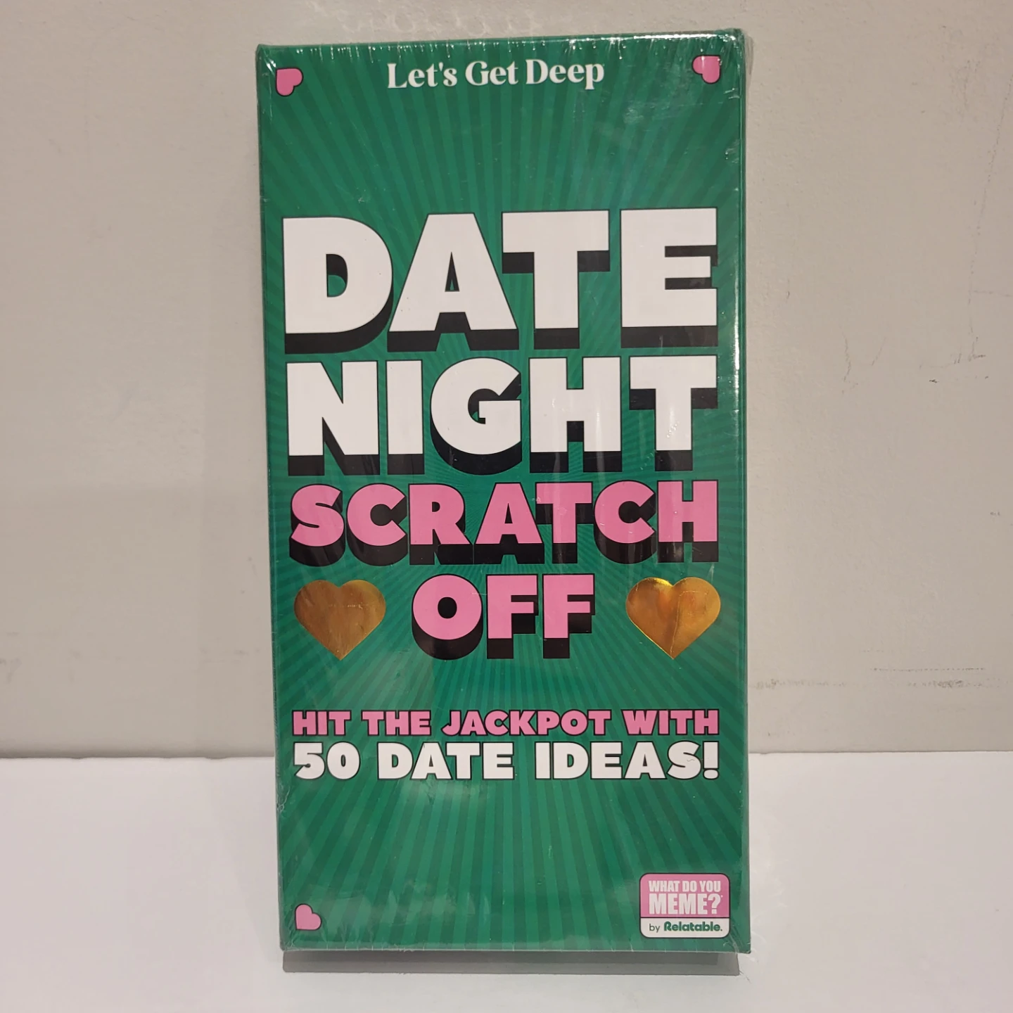 Let's Get Deep Date Night Scratch Off Game
