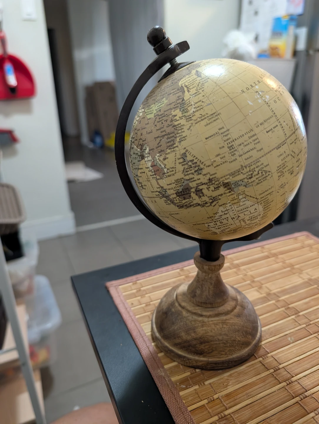 Decorative Tabletop World Globe. 🏈