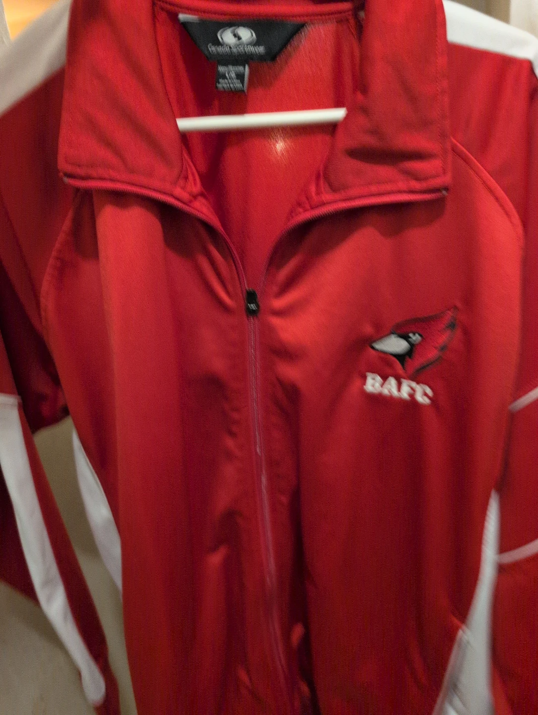 Canada Sportswear BAFC Track Jacket Large