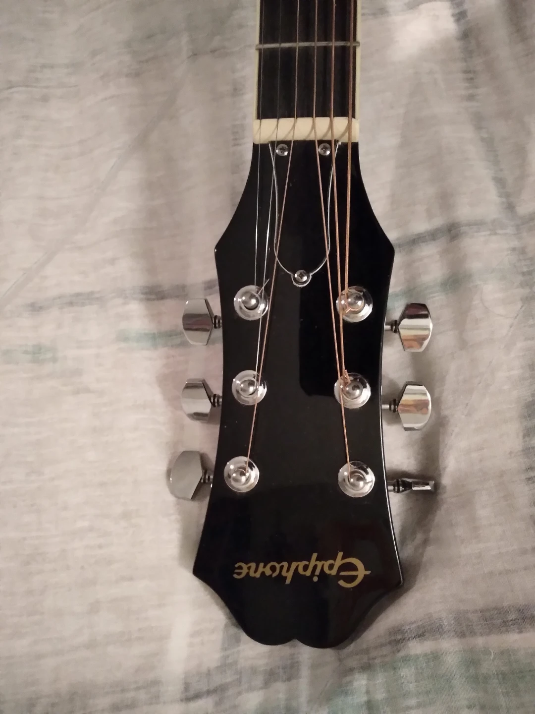 Epiphone DR-100 EB Acoustic Guitar - photo 4