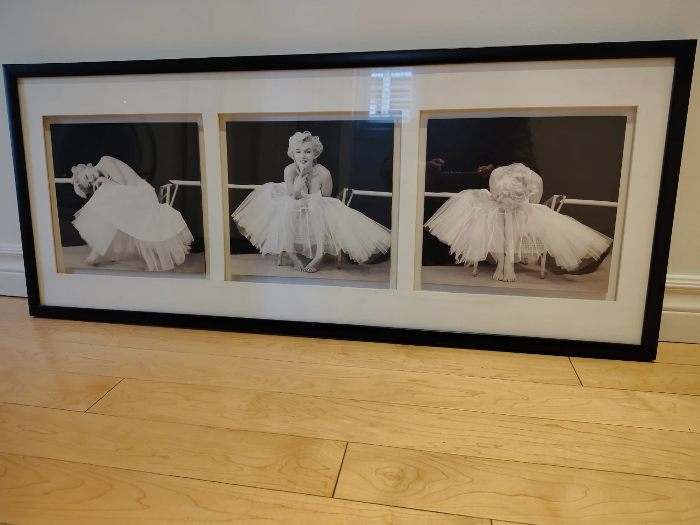 Marilyn Monroe Black & White Photo Triptych - photo 5