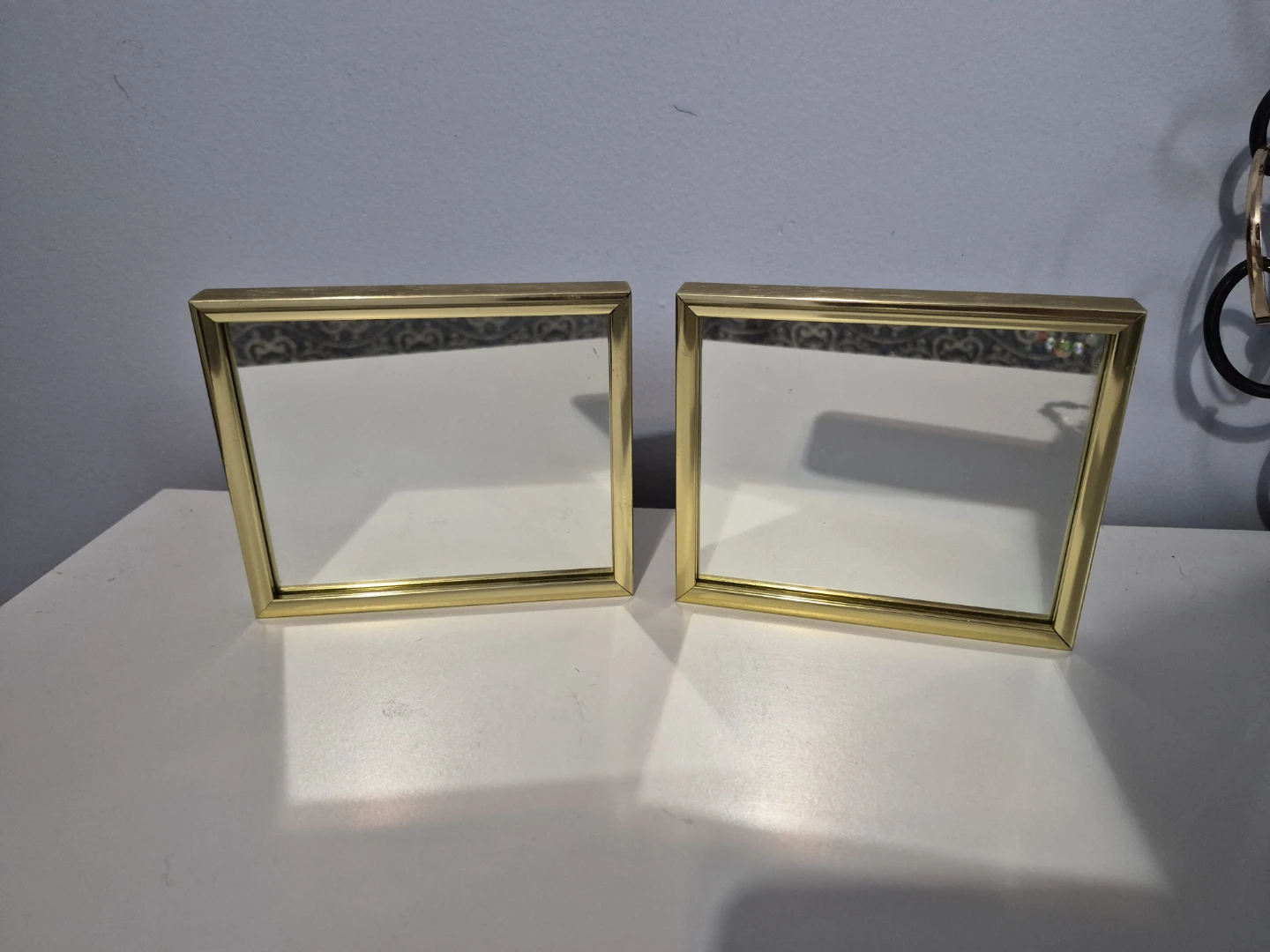 Vintage Gold Tone Decor Mirrors – Mid-Century MCM - photo 3