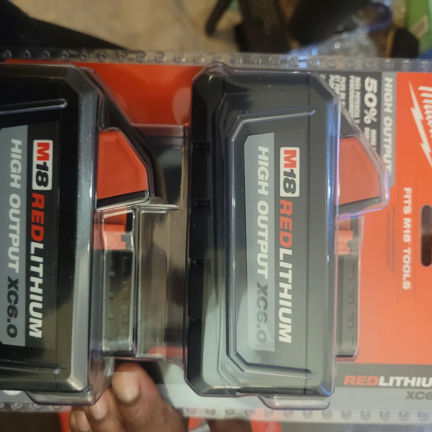 Milwaukee M18 Redlithium High Output XC6.0 Battery 2-Pack - photo 3