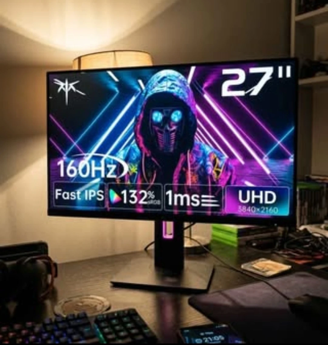 KTC 27" 4K 160Hz Gaming Monitor - PS5 / HDMI 2.1 Ready (H27P22S)