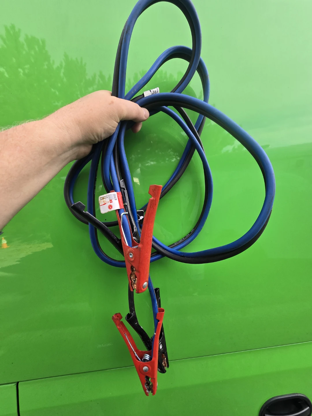 Jumper Cables 6 Gauge- brand new