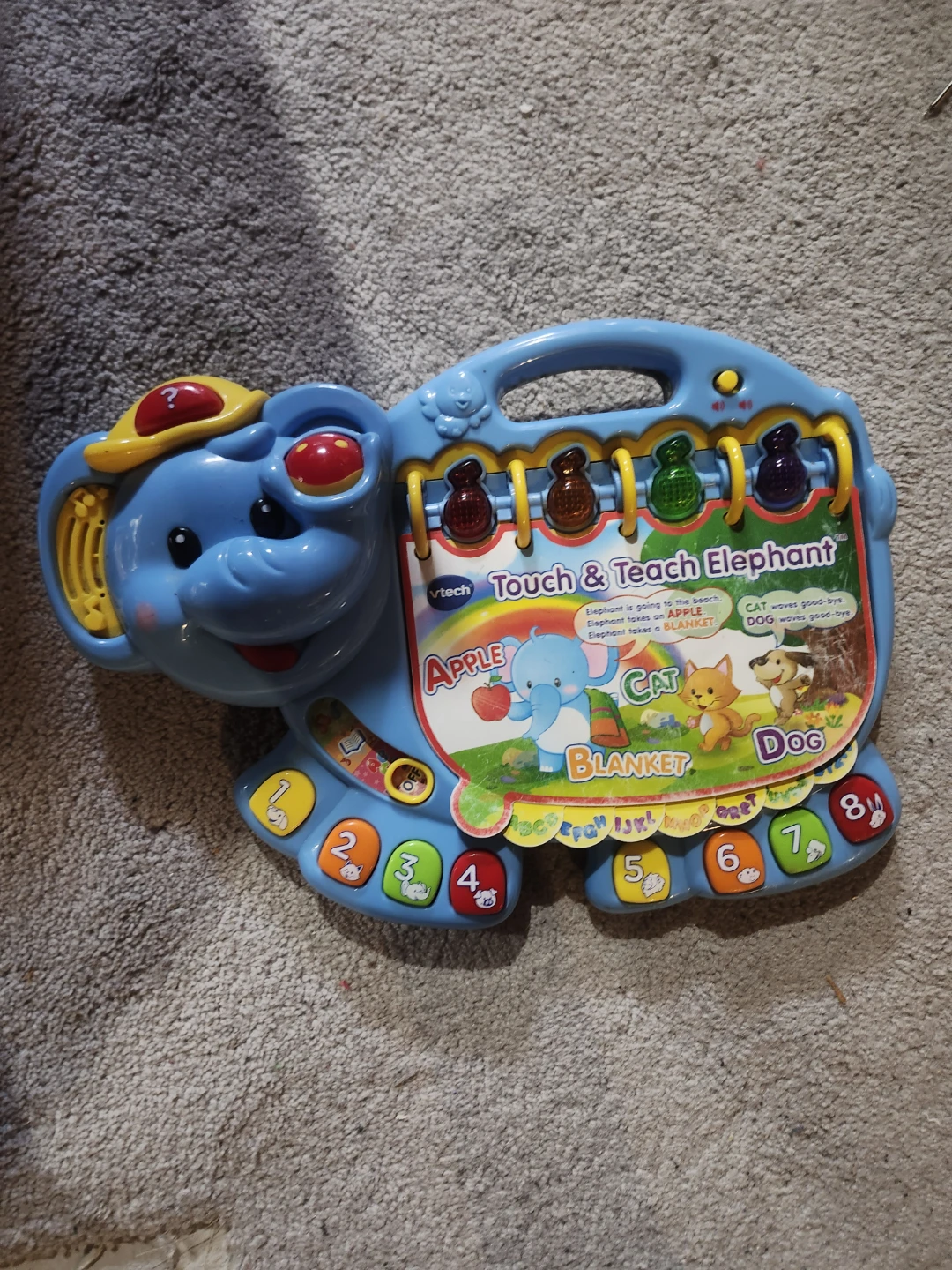 VTech Touch and Teach Elephant