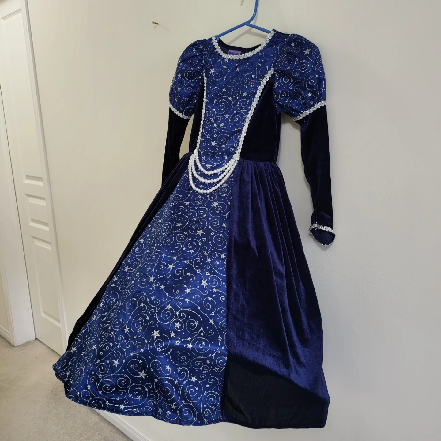 Frozen Elsa Princess Costume Dress & Hooded Cape Set - photo 4