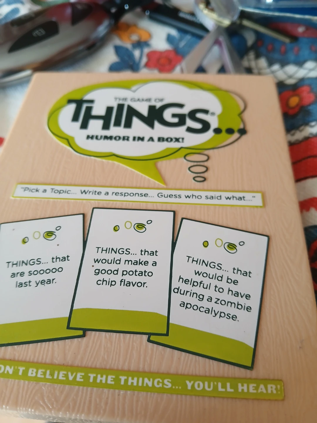 The Game of Things Party Board Game