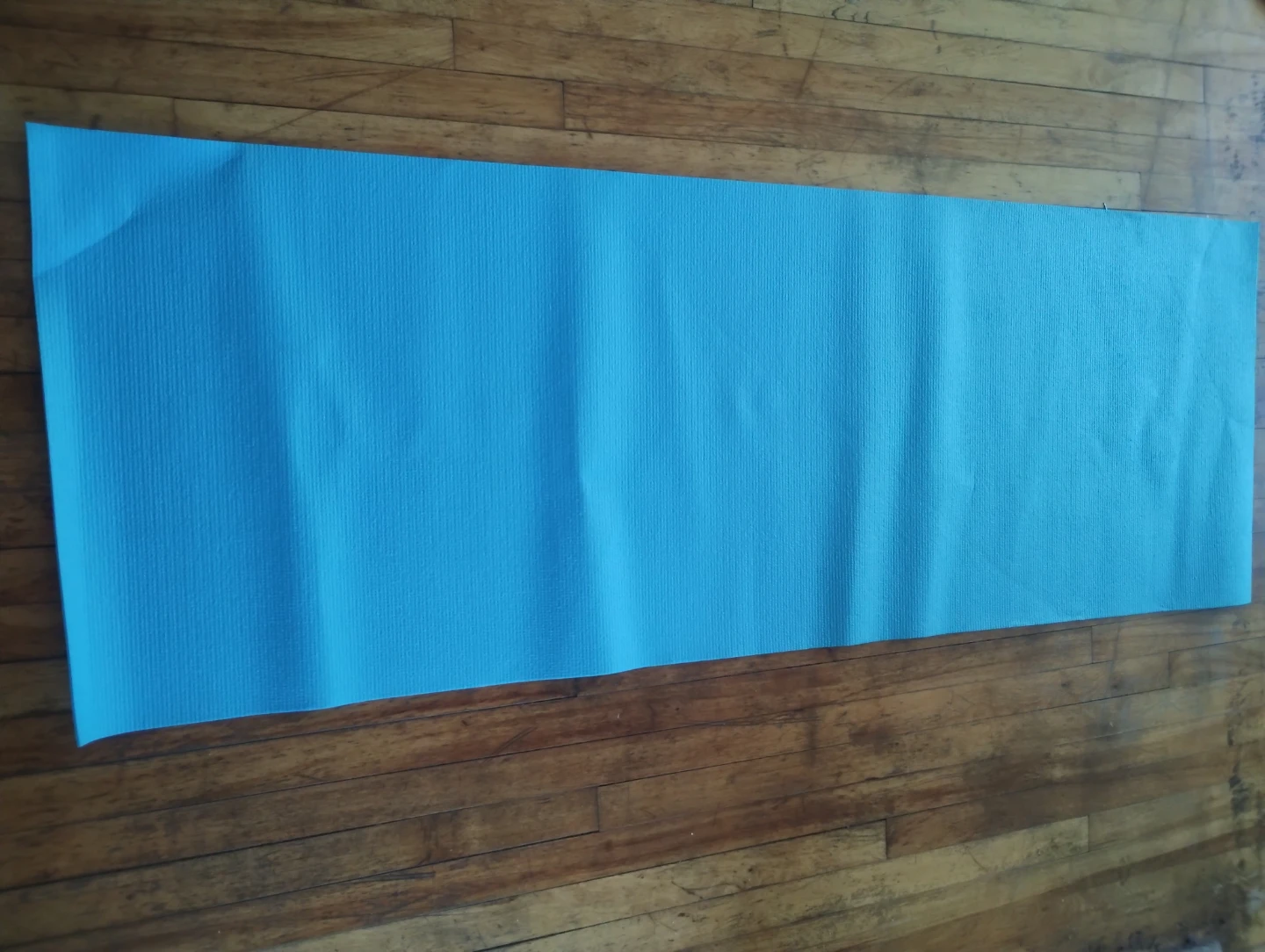 Bright Blue Yoga / Exercise Mat - Non-Slip (Pet & Smoke Free)