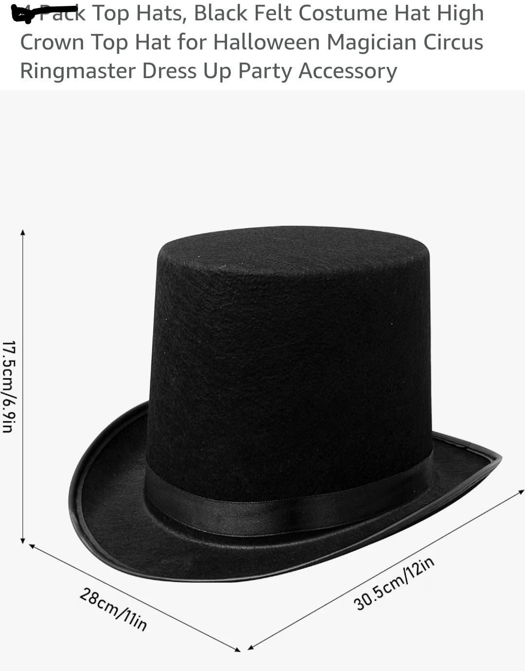 Costume Top Hat - photo 2