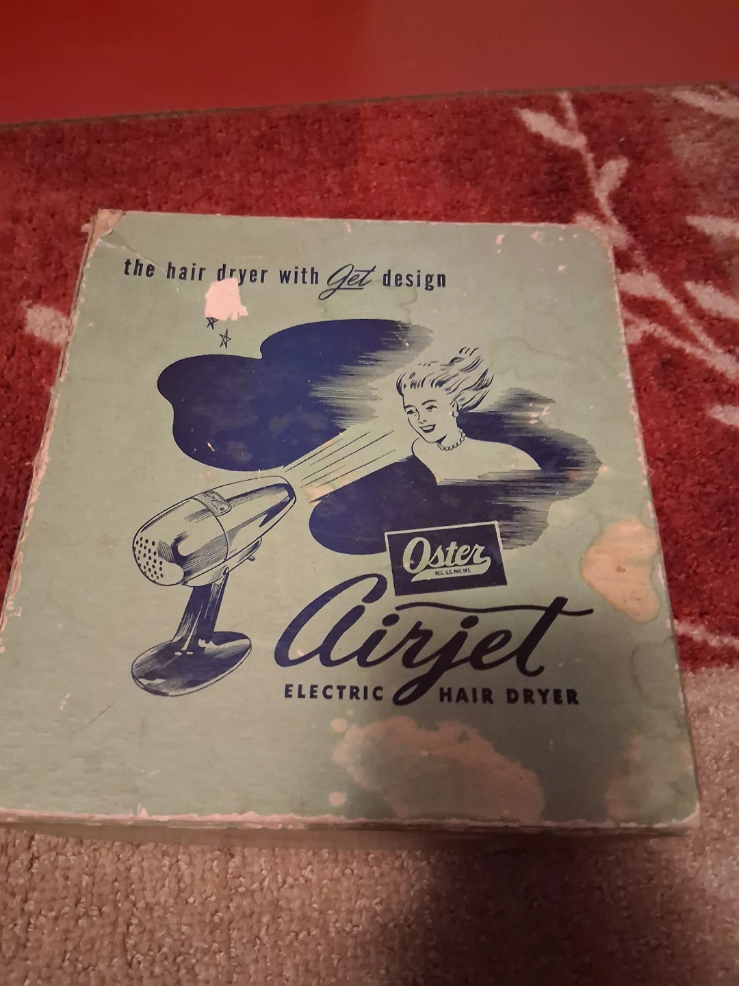 Vintage Oster Airjet Hair Dryer Model 202 - photo 3