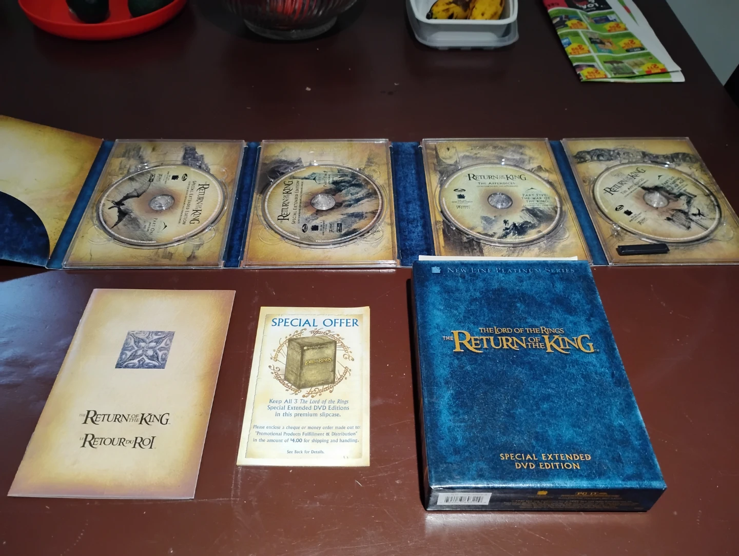 The Lord of the Rings Special Extended DVD Edition Set