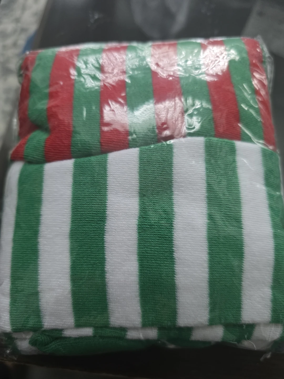 New Christmas Over-the-Knee Santa Socks