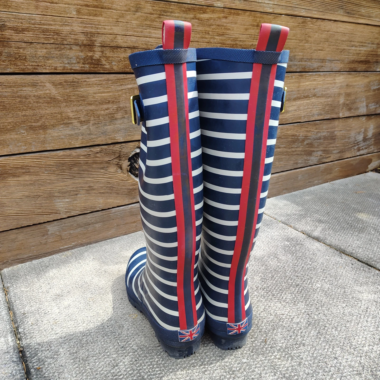 Rain Boots French Navy Stripes - photo 2