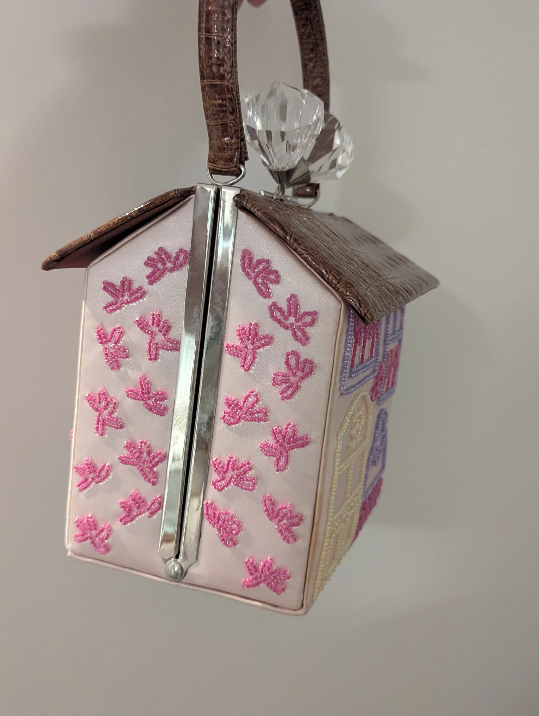Jeanne Lottie Pink House Novelty Handbag - photo 3