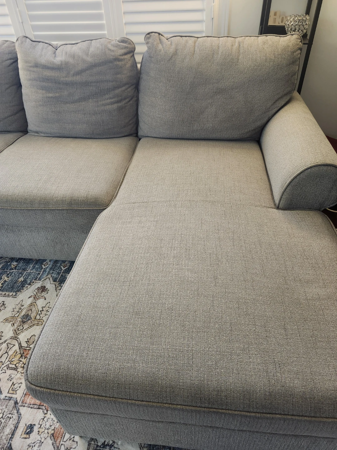 The Brick U-Shaped Sectional — Light Grey — MUST GO - photo 5