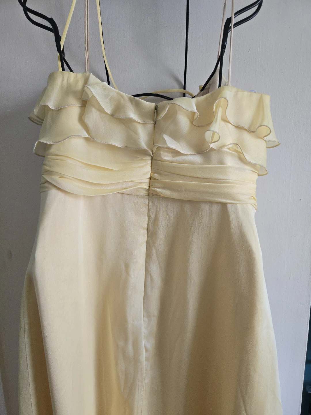 Lazaro Yellow Ruffle Dress - photo 4