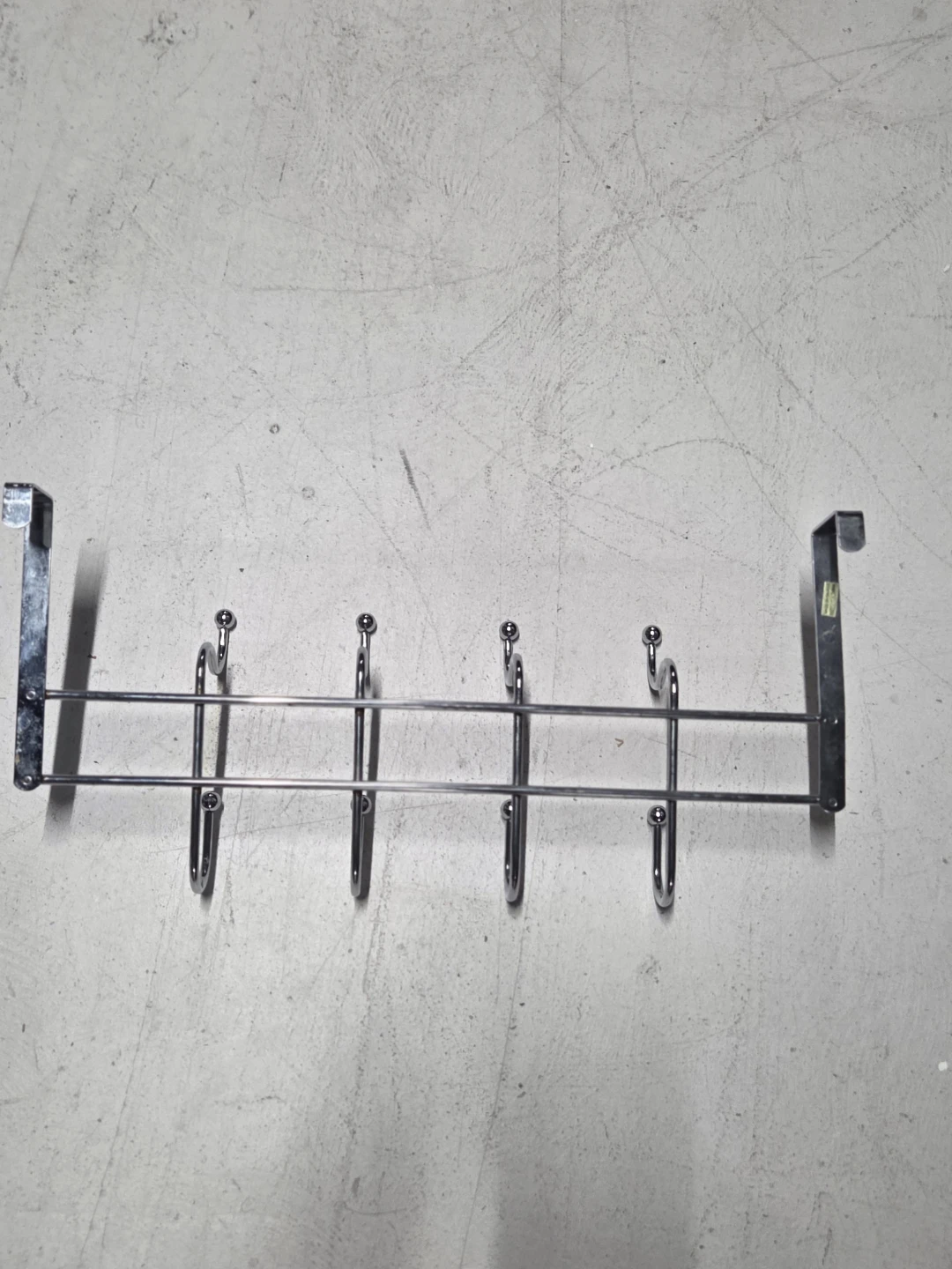 Chrome Over-the-Door Hook Rack - photo 5
