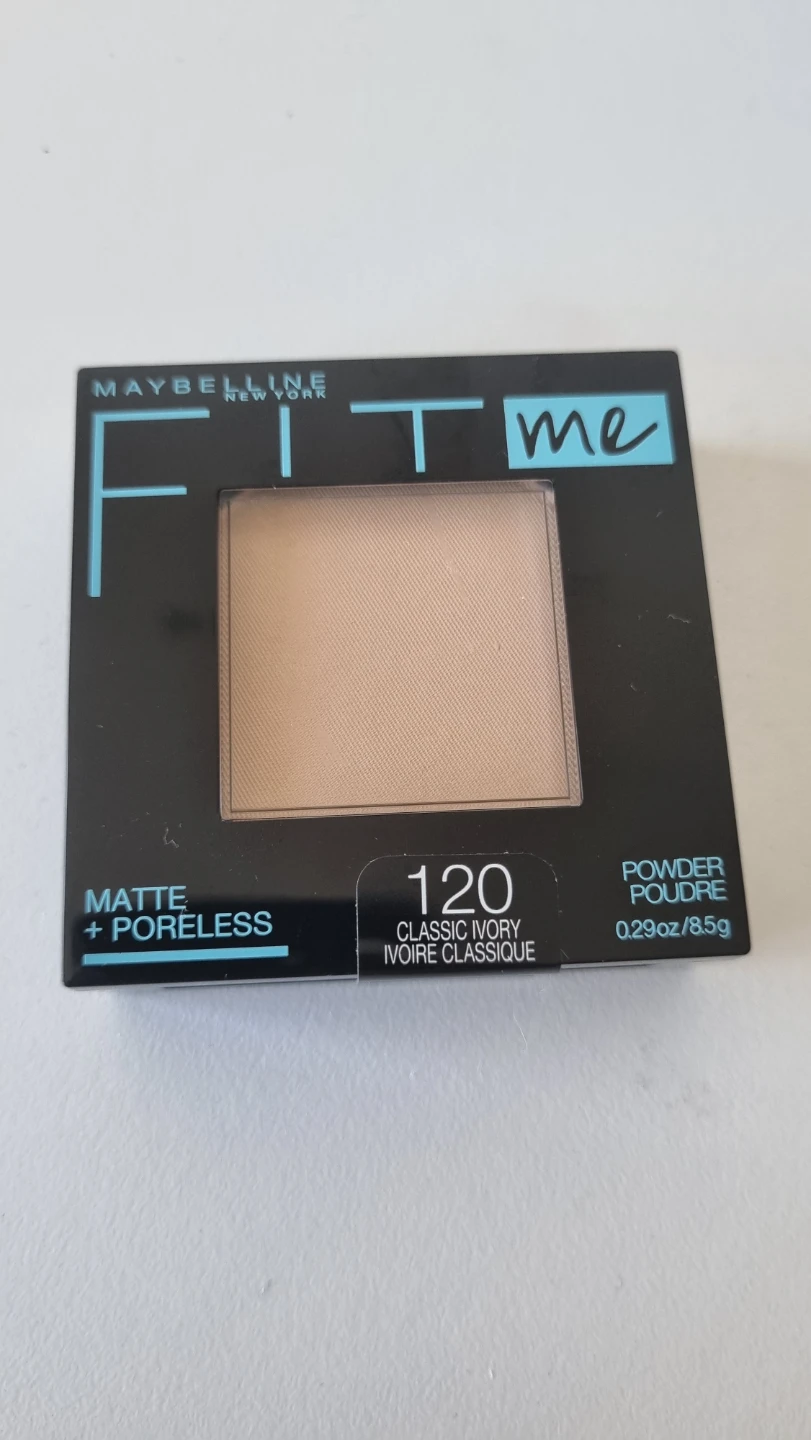 Maybelline Fit Me Matte+Poreless Powder 120 Classic Ivory