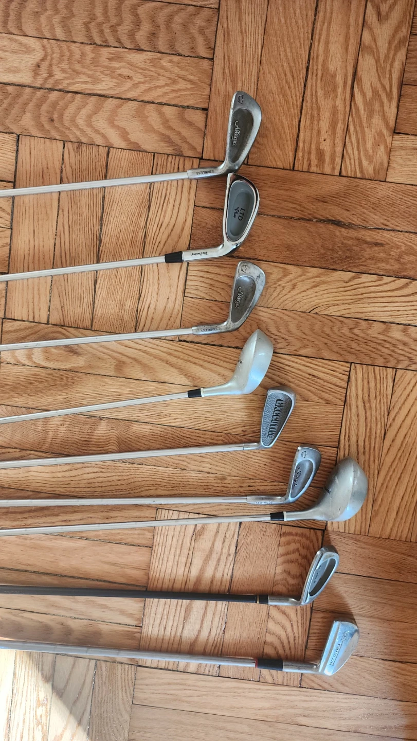 Title Vintage Golf Club Set | 9 Mixed Irons & Woods - photo 2
