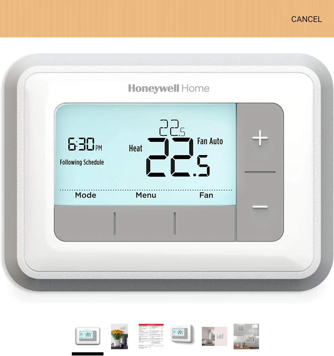 Honeywell Home Thermostat