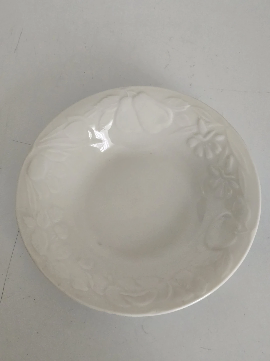 Ceramic 3 pièces plate and salad bowls. - photo 2
