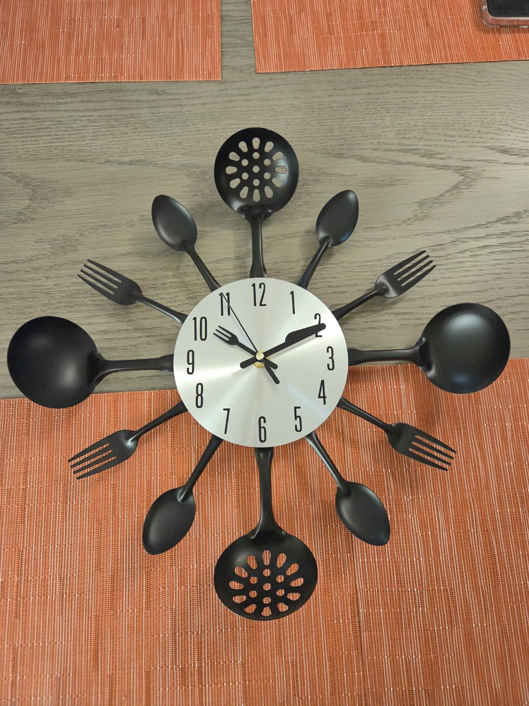 Kitchen Utensil Wall Clock - photo 2
