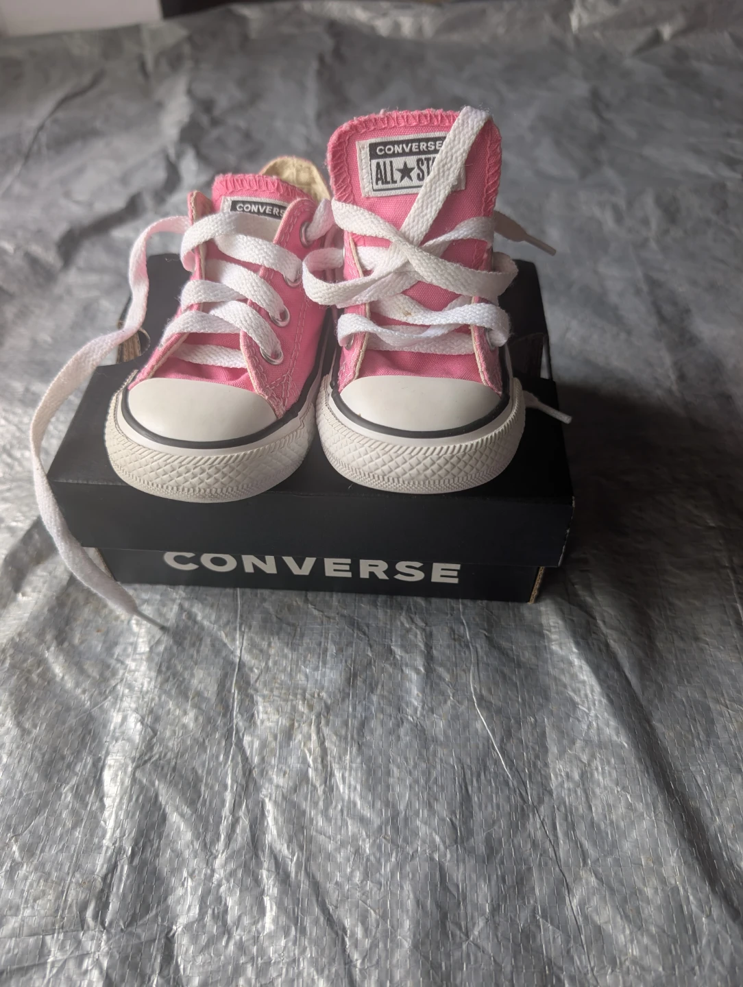Converse All Star Toddler Shoes Pink Size 6