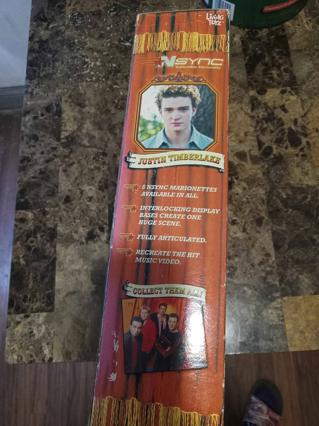 NSYNC Collectible Marionette Doll Justin timberlake - photo 2