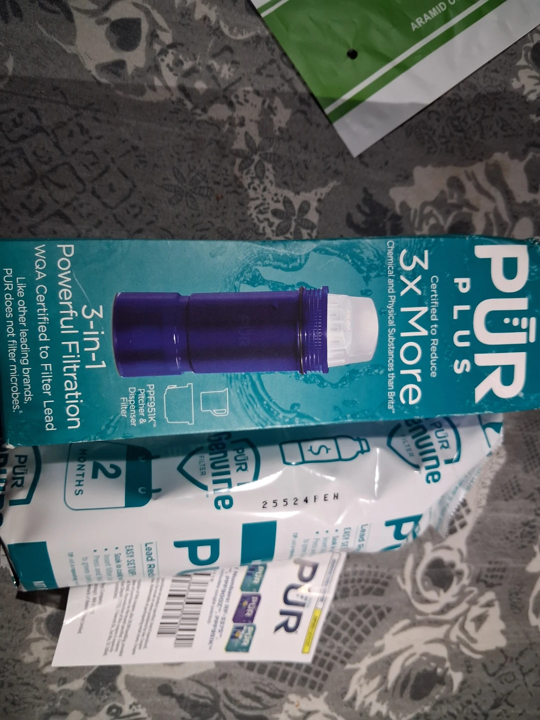 PUR Plus 3-in-1 Pitcher and Dispenser Filter