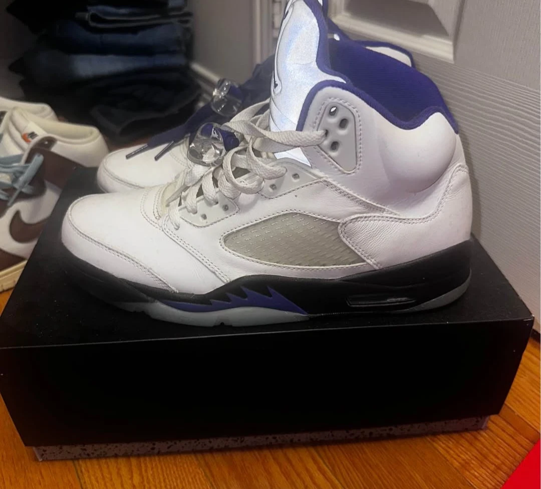 Concord jordan 5s purple