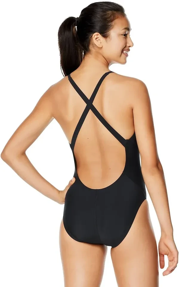 Speedo Black One-Piece Swimsuit