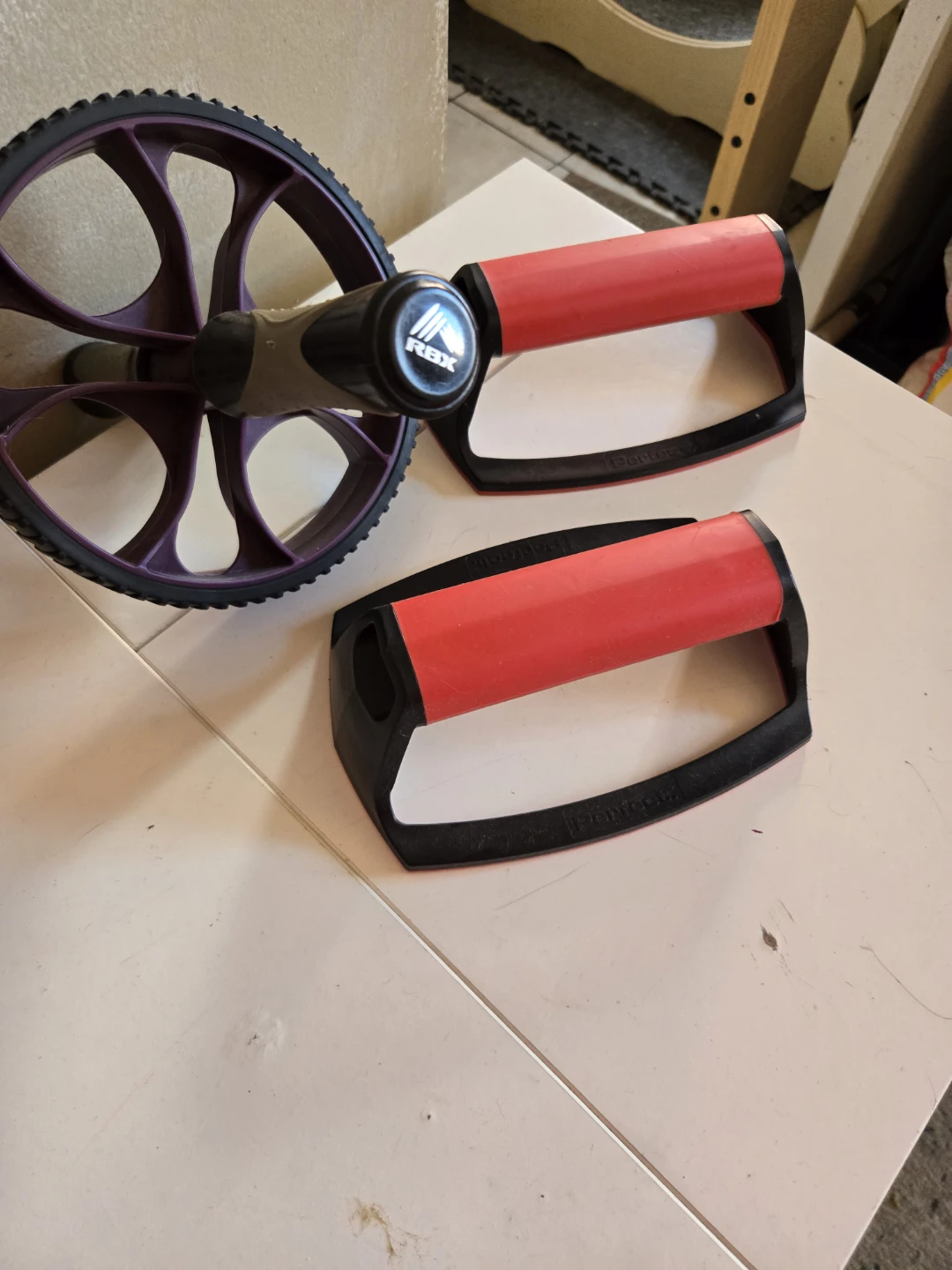 Ab Wheel and Pushup Bars - photo 2