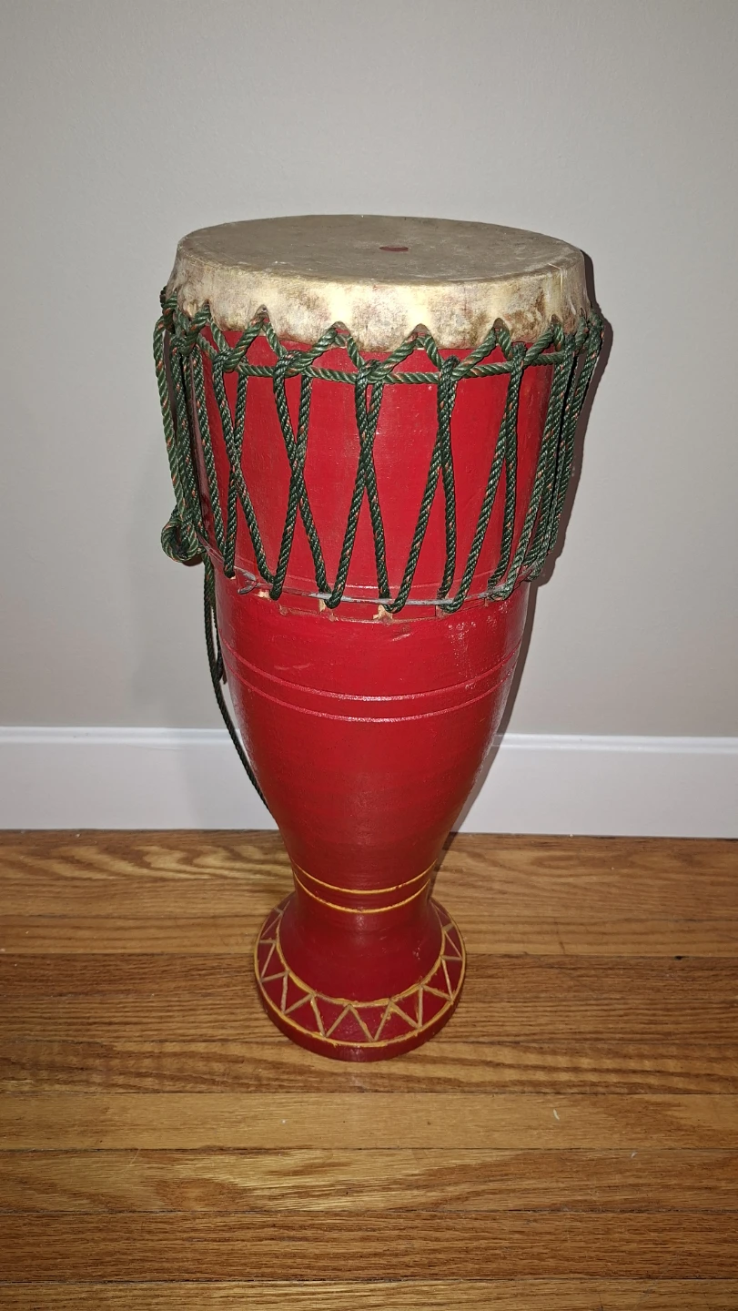 Traditional West African Djembe Drum - photo 4